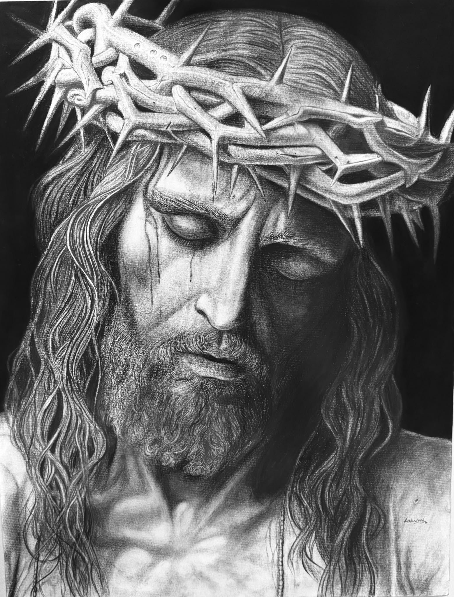 Crown of Thorns — artwork by Lakshmi Sridhar
