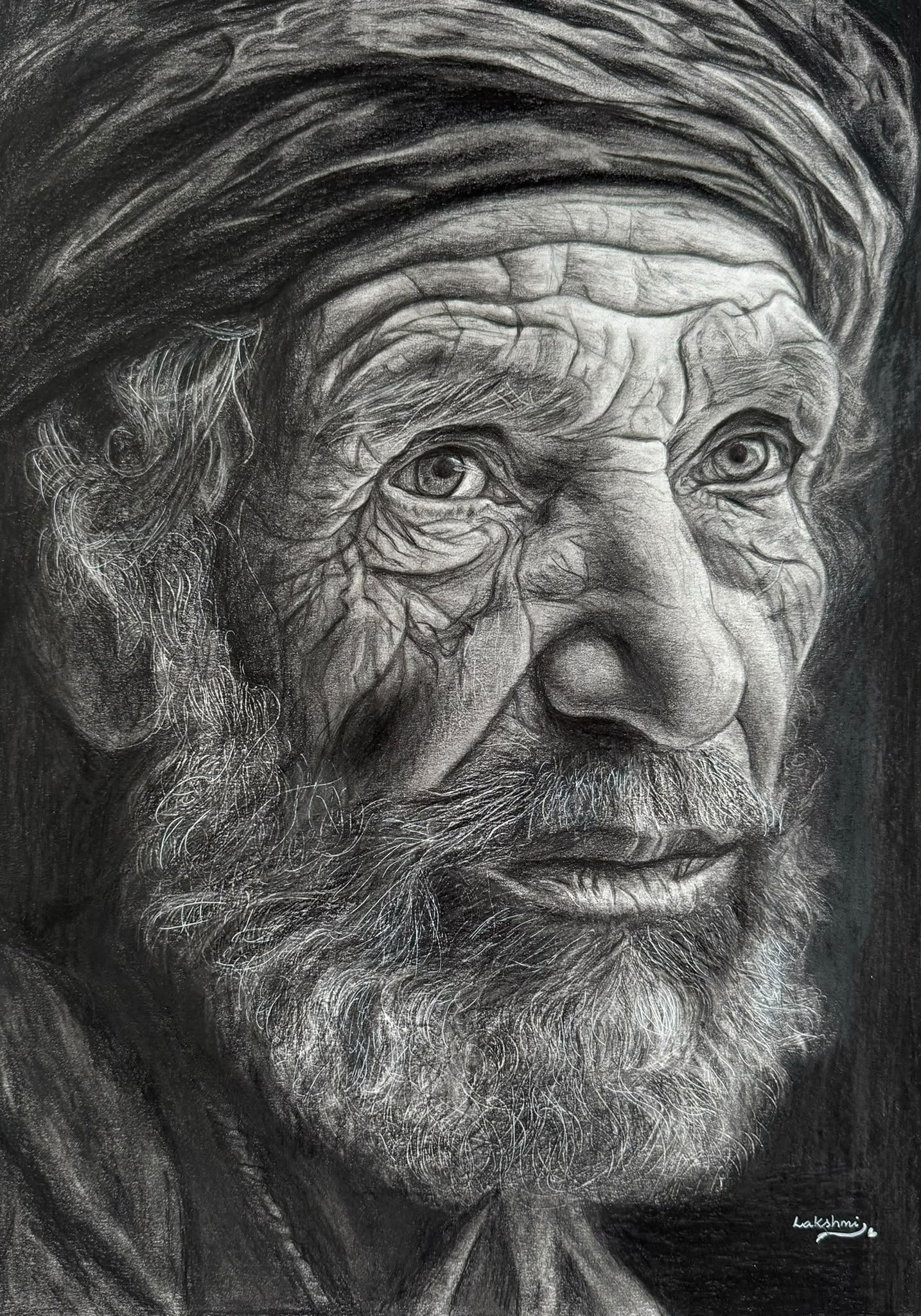 The Elder — artwork by Lakshmi Sridhar